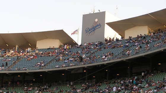 Atop the 5th deck - Dodger Stadium