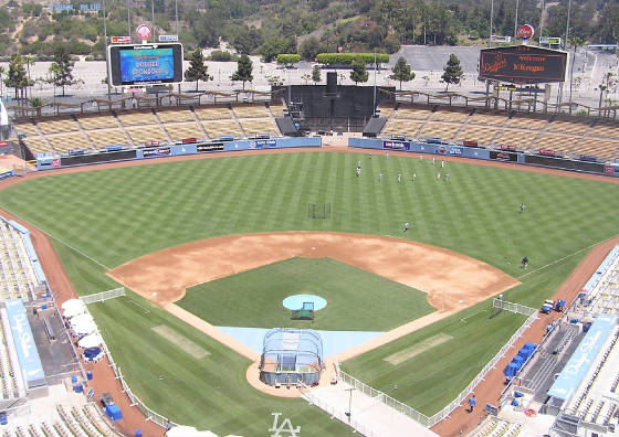 Los Angeles Dodgers Stadium. Dodger Stadium, Los Angeles